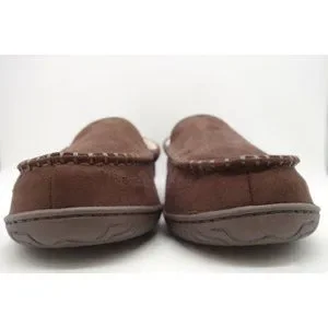 Izod | Shoes | Izod Brown Moc Toe Lounge Slippers Shoes Mens 
